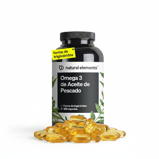 Omega 3 2000Mg Por Dosis Diaria - 365 Cápsulas De Omega-3 - Máxima Concentración De DHA 240Mg Y EPA 360Mg - Probada En Laboratorio Y Fabricada En Alemania