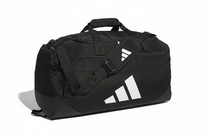 Adidas Defender 5 Duffel Bag for Sports, Gym and Travel, Black, OSFA