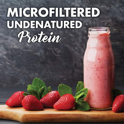 Nutrition Whey Protein Isolate Powder, Whey from Grass Fed Cows, 26 Grams of Protein, No Sugar Added, Gluten Free, Soy Free, Kosher Dairy, 2.2 Lbs, 32 Servings, Original Unflavored
